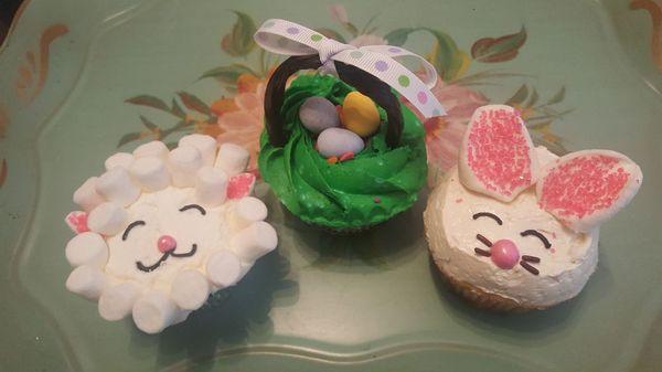 Easter cupcakes