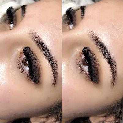 Mega-Volume Lash Extensions