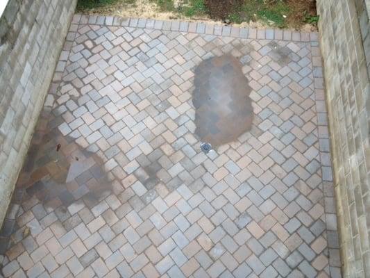 This patio was $6,400.  Leveling and tamping was skipped.  Don't waste your time!