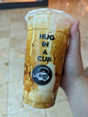 Brown sugar boba milk tea