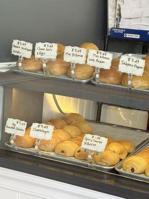 So many kolaches to choose from.  I got there mid-morning, will go earlier next time.