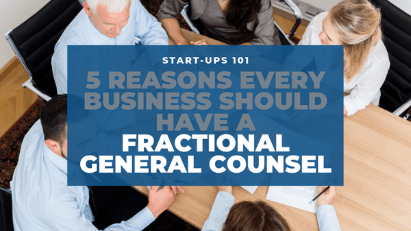 Offering Fractional General Counsel and Flat Rate Legal Services for your business.