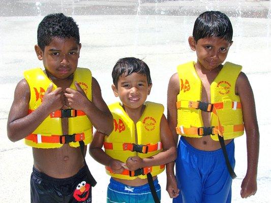 safety vest for the little ones.