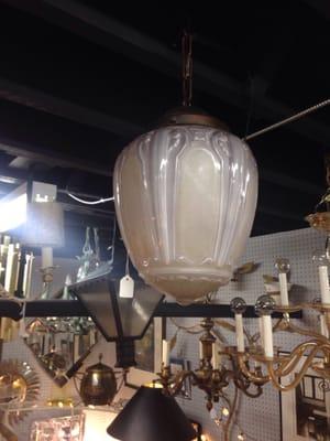 Lovely Art Deco lamp.