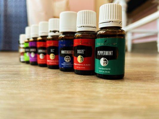 Essential Oils used in Raindrop Therapy