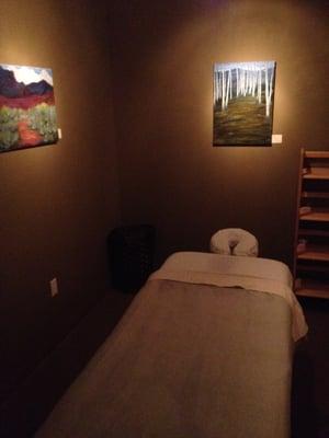 One of our three massage rooms.