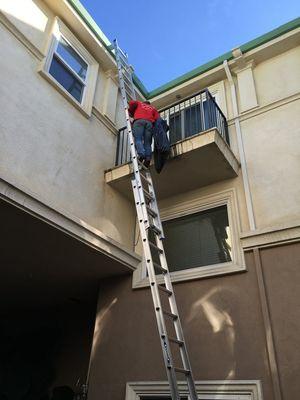 We Provide Gutter Cleaning, Gutter Maintenance, Gutter Repair, Commercial Rain Gutter Cleaning, Window Washing,Window Cleaning!