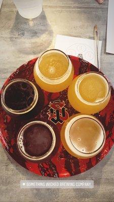 Beer flight