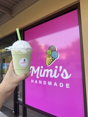 Matcha milkshake