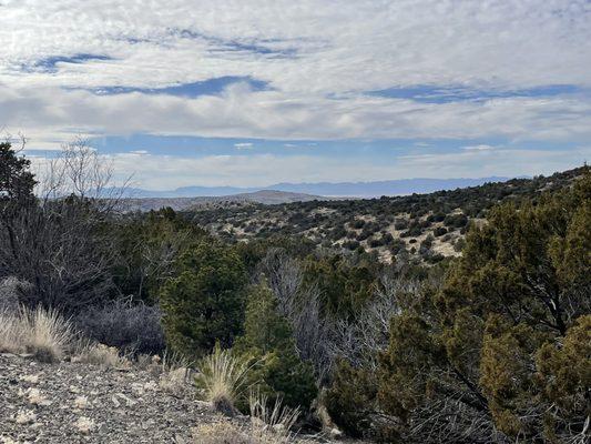 View out to White Sands