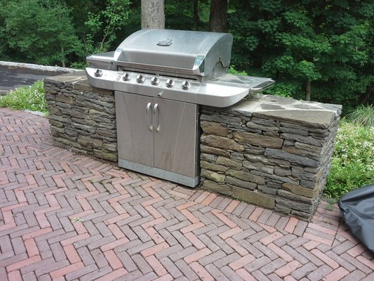 Custom grills are built to your specifications.