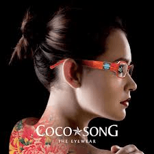 A new line for our shop, Coco Song frames feature colorful designs and jeweled inserts.