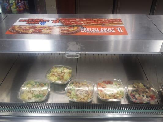 They have salads!