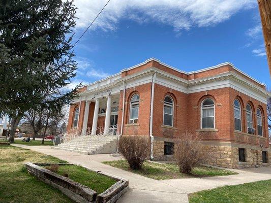 One of the three Carnegie Public Libraries in New Mexico