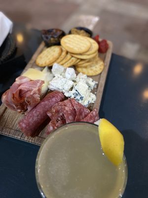 Bees knees and charcuterie board