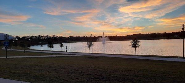 A breathtakingly beautiful place for a sunset walk with the puppers.