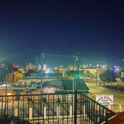 View from the law office balcony of downtown San Antonio