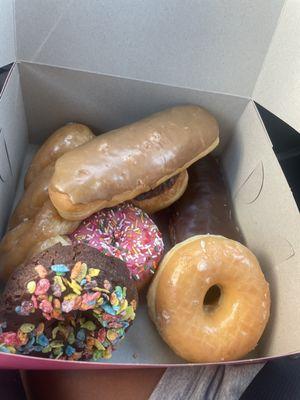 Delicious, fresh, soft donuts. The real deal