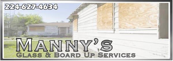 Emergency Board Up Services- Manny's Glass & Board Up