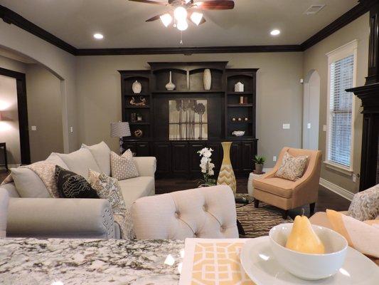 Vacant Home Staged in Bentonville