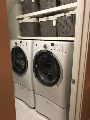 Electrolux dryer & washer