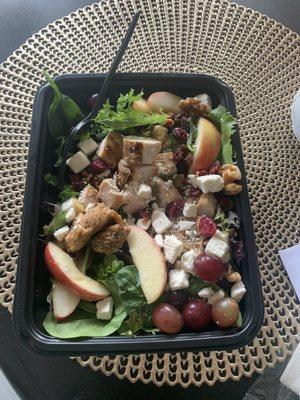 Nutty mix up salad.