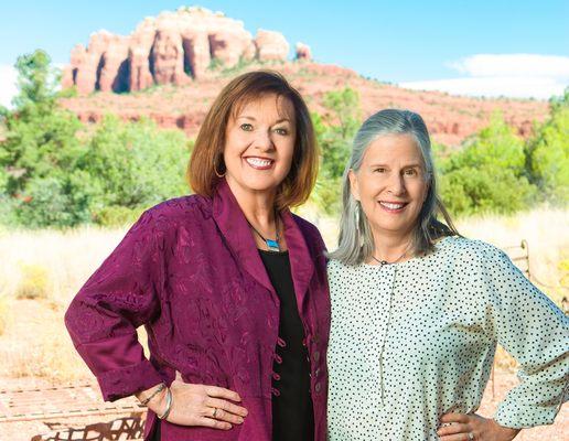 Carol Pinciaro and Patricia Steiner of Life Coaching Sedona