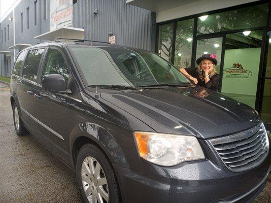 Me and my 2014 Chrysler Town & Country from Monster Cars