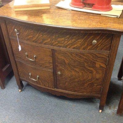 Quarter sawn oak commode