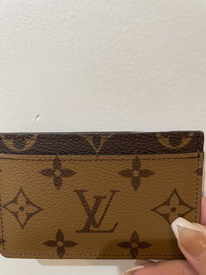 LV Reverse Monogram Card Holder