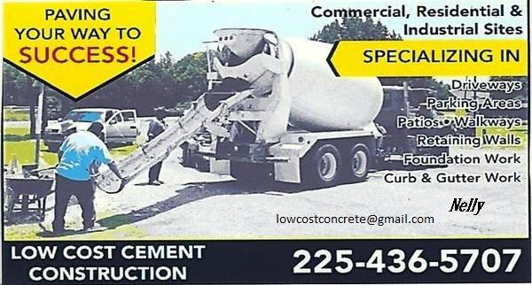 Low Cost Cement