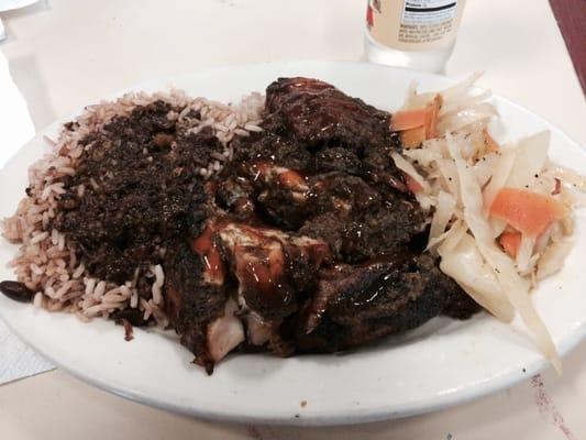 Amazing Jerk Chicken dish I had.