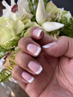 Gel french tip