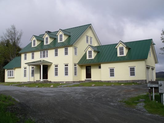 This was new construction. We painted the entire interior and exterior of this house.