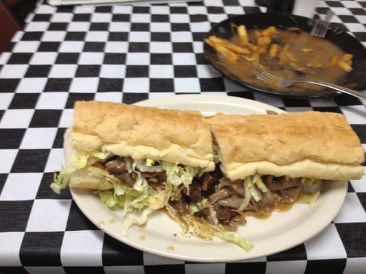 Roast beef poboy.