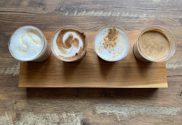 Latte flight!