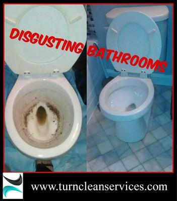 Tenants Leave Disgusting Bathrooms....We get them Move In Ready!