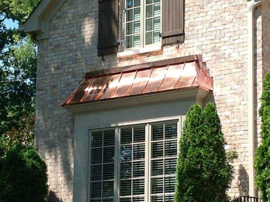 Copper Bay Window by Bulldog Home Improvements