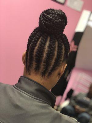 Feed-in braids