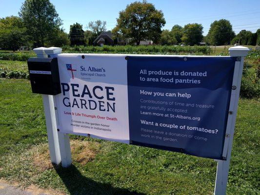 The Peace Garden honors Indy's homicide victims and supports community organizations.