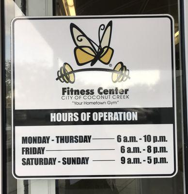 Hours of Fitness Center