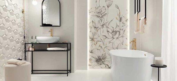 Stunning bathroom tiles in Fort Myers Tiles Showroom. Visit now!