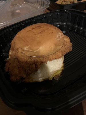 Hot Chicken Sandwich