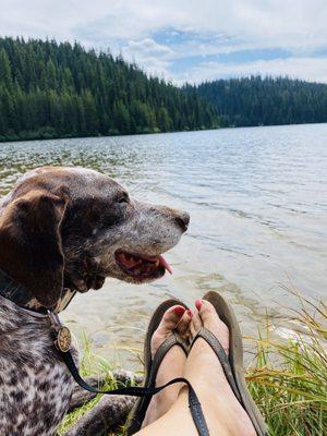 Miss iLse at Jubilee Lake