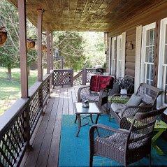 Isn't this a great front porch?