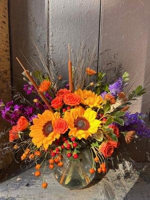 Autumn Floral Arrangement