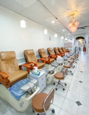 Pedicure Area