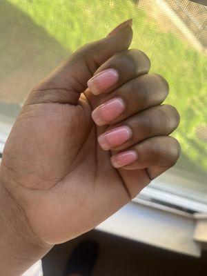 My natural nails are so healthy