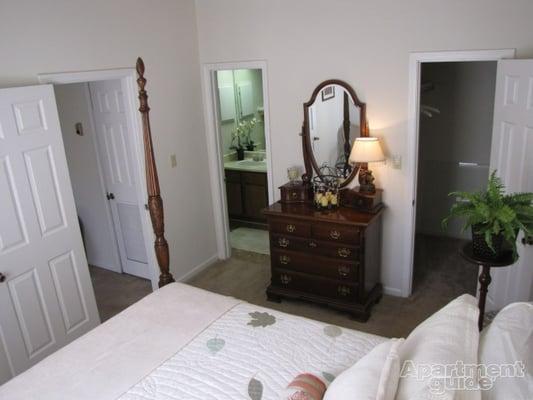 Amazing bedroom and gigantic walk-in closet!