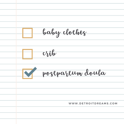 New Mom Checklist!